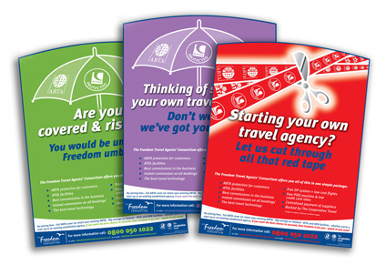 Freedom Travel Adverts